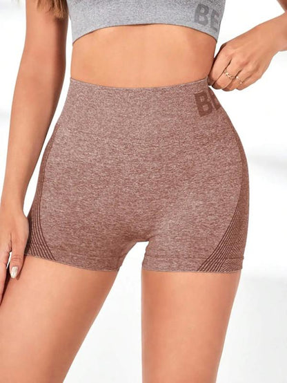 High Waist Sports Gym Shorts